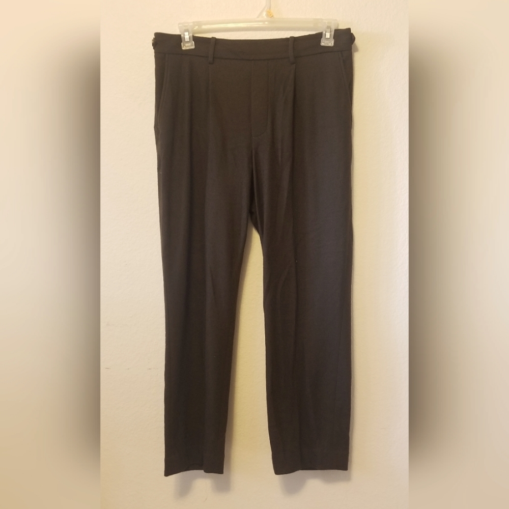 Vince Pleated Wool Pull-on Pants